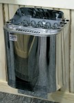 Электрокаменка для бани и сауны SAWO NORDEX COMBI (наружный корпус - нержавейка, внутри - оцинковка).