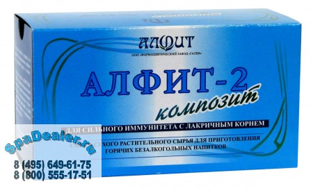 Фиточай Алфит-Композит-2 для сильного иммунитета с лакричным корнем