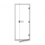 Дверь для хамама SAWO 740 алюминиевая рама - левая (L)/правая (R)